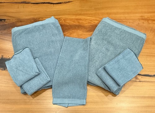 Norwex bath towel teal - norwex,