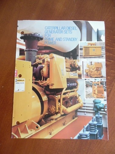 1980 caterpillar diesel - c.1980,