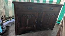 Large Antique Edwardian wooden