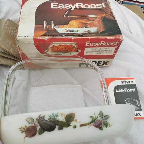 Pyrex vintage easy roast - pyrex,