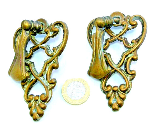 Pair mid 20th - mid, brass