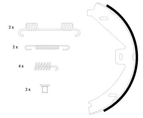 Mintex mfr624 rear - mintex, shoe