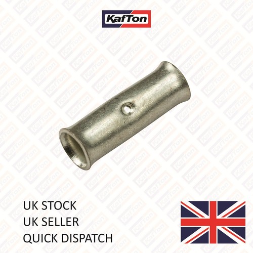 Copper tube butt connector - butt,