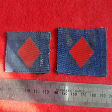 WW2 61st Infantry Division Printed Formation Sign Patch Badge British Printed