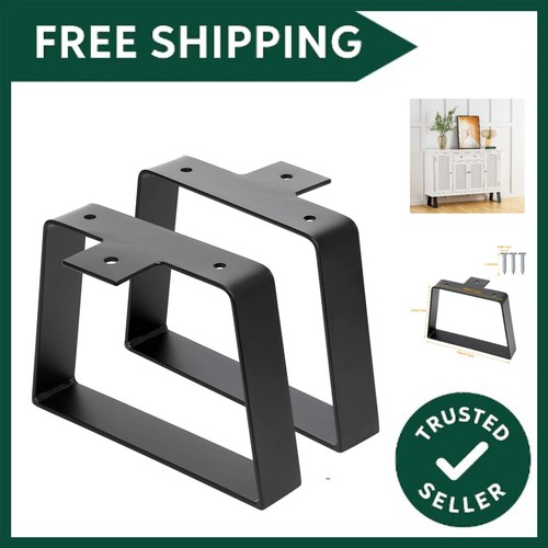 Trapezoidal table legs with - 6",