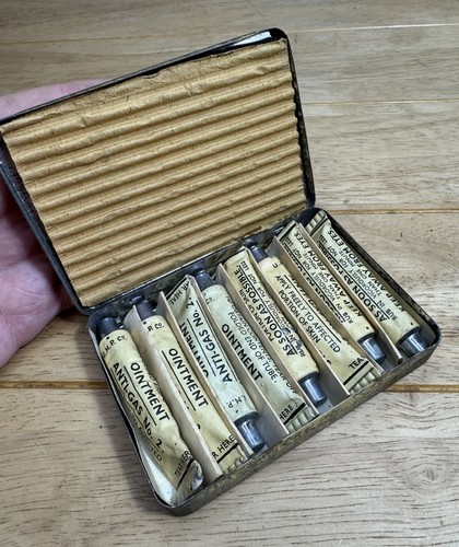 Ww2 anti gas ointment - anti-gas,