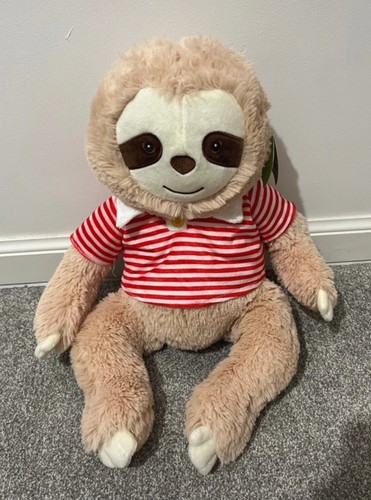 With snuggles sloth - snuggles,