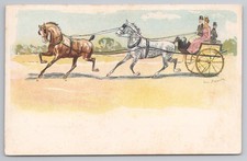 Horse Drawn Carriage Pair of