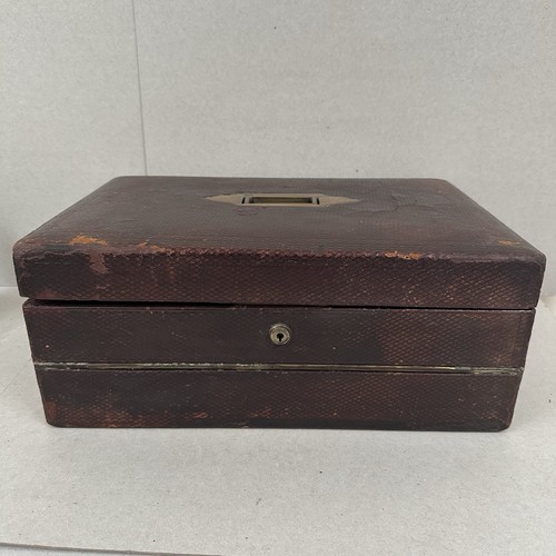 Large victorian writing slope - large,