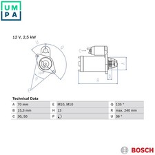 STARTER 0 986 024 590 FOR