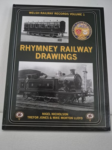 Rhymney railway drawings - rhymney, book