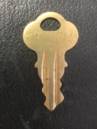 Vintage chicago lock 1850 - lock, h