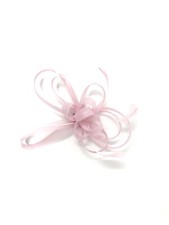 Pink Feather Fascinator Hair