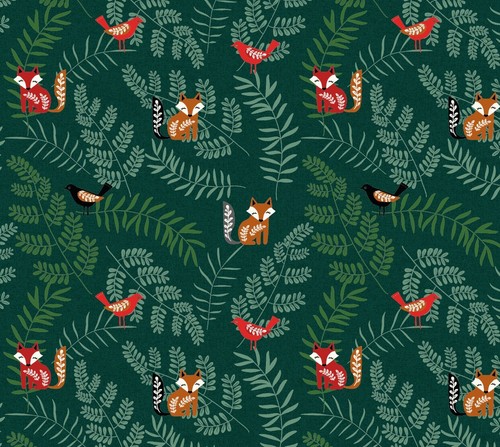 Oilcloth tablecloth forest - oilcloth,