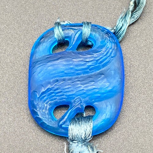 Blue glass snake - a,