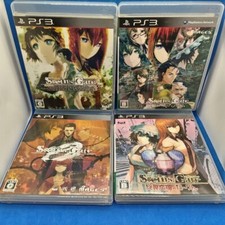Steins Gate 4Games set PS3 Sony Playstation 3 Japanese ver Tested Zero