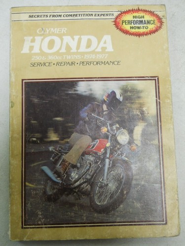 Honda service manual 1974 77 - service, manual,