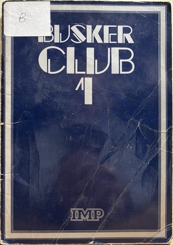 Buskers club book music - buskers, 1