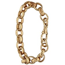 9ct gold bracelet 54g - gold, 18.54g
