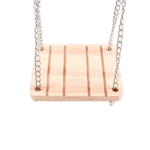Wooden hamster swing - hamster, small