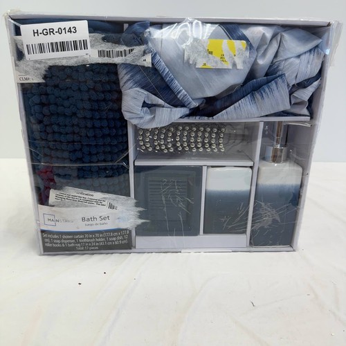 Mainstays bathroom set - 17-pc,