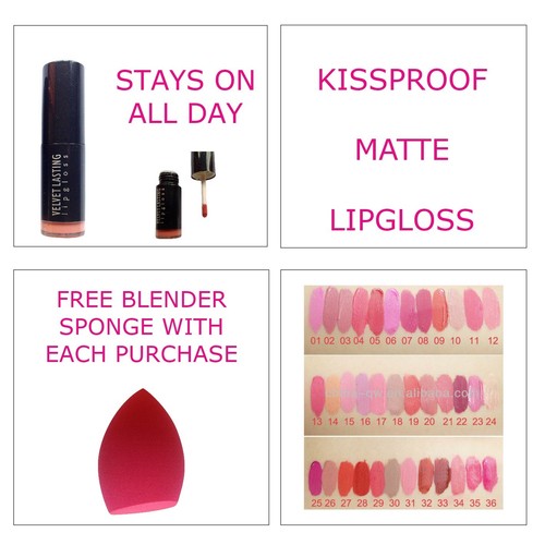 Waterproof kissproof lipstick - kissproof,