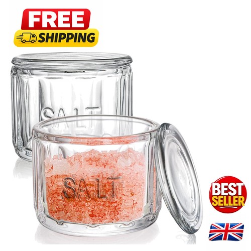 Dual clear glass salt - glass,