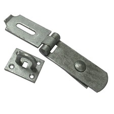 Heavy Duty Swivel Hasp & Staple 8" - 24" (Galvanised Locking Gate Door Security)