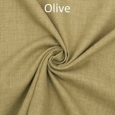 Plain Soft Linen Look Fabric