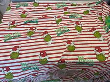Dr Seuss The Grinch "Merry Grinchmas" Naughty Double Bedding Duvet and Pillow