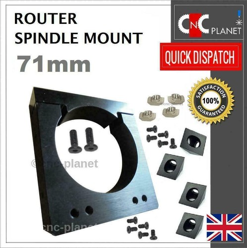 Cnc router spindle motor mount - router,