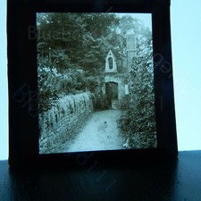 Countryside Garden entrance unknown location magic lantern 