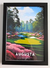 golf course inspired framed