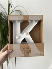 Alphabet Letter K LED Marquee Sign Lights Up Prop Wedding Event Bedroom Decor