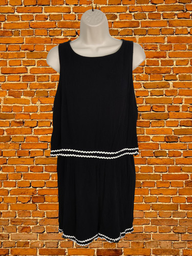 Lipsy black playsuit - playsuit, uk18