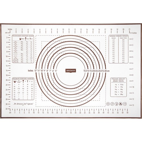 Silicone mat printed pastry - silicone,
