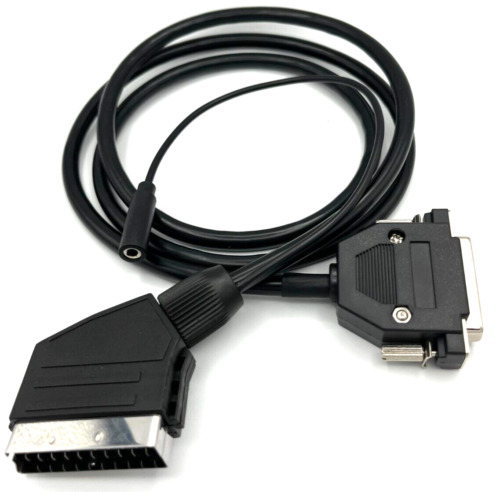 Amiga video scart - to, rgb