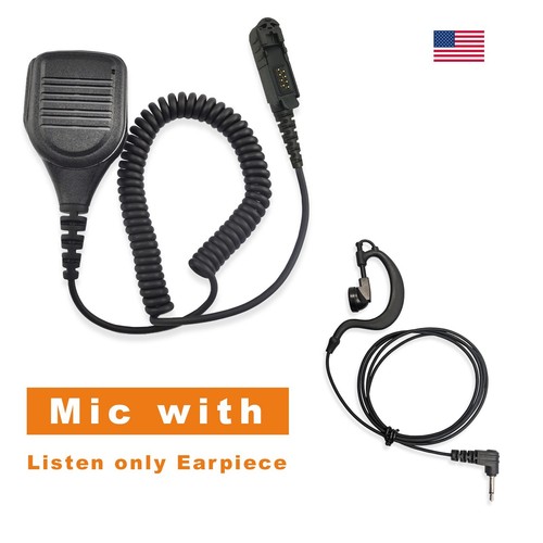Speaker mic with 5mm listen - mic,