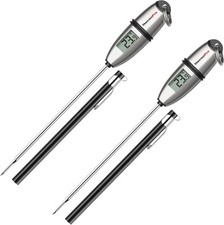 ThermoPro TP02S Meat Thermometer with Digital Probe for Instant Read Twin Pack