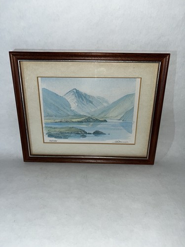 Vintage wooden picture frame - picture,