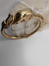 Lucky Brand Gold Tone Elephant