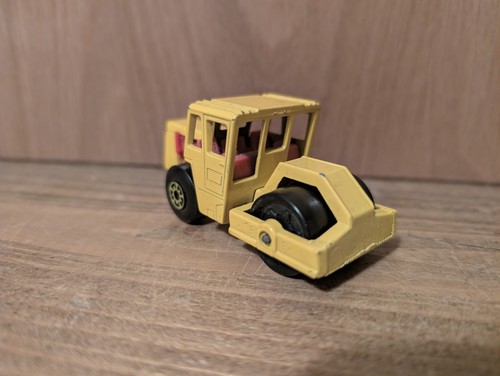 Matchbox bomag road - bomag, roller