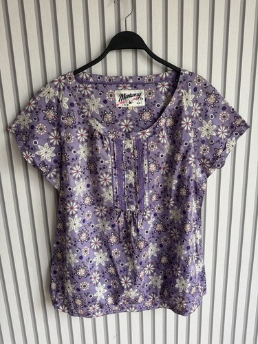 Mantaray purple floral print - floral,