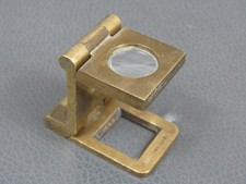 Antique brass thread counter