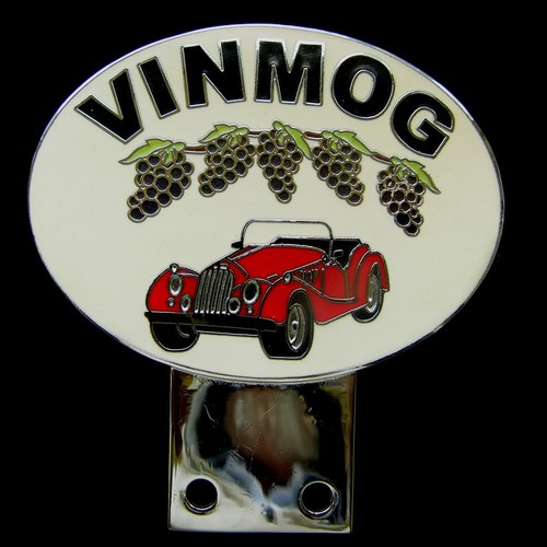Morgan vinmog car badge - morgan,