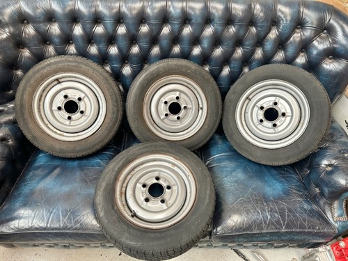 Trailer steel wheels 155 - trailer,