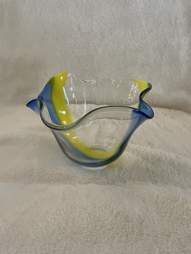 Orrefors large butterfly bowl - orrefors,