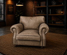 New - Pale Tan Leather