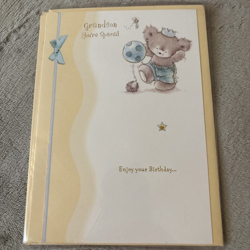 Grandson birthday card - grandson,