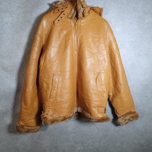 Vintage shearling leather - vintage,